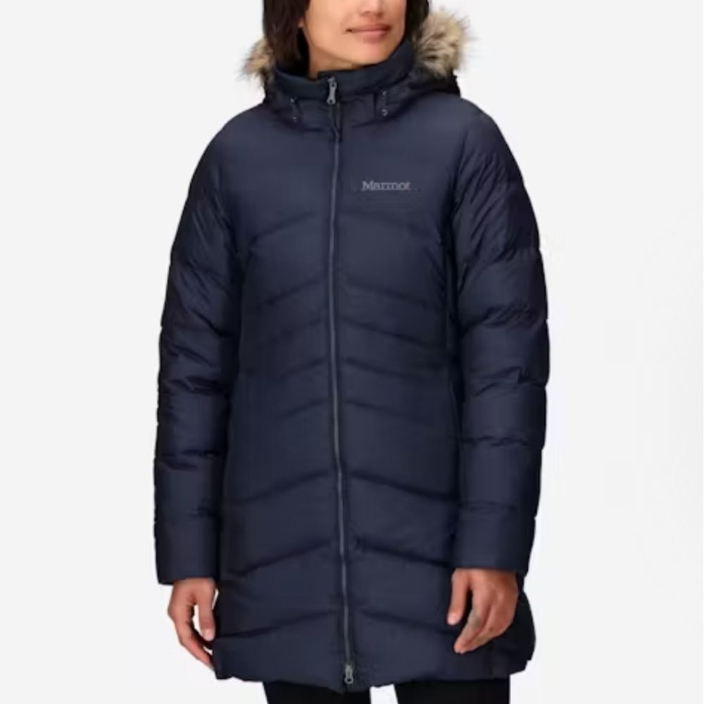 NWT Women's Montreal Down Coat Midnight Navy Sz Small